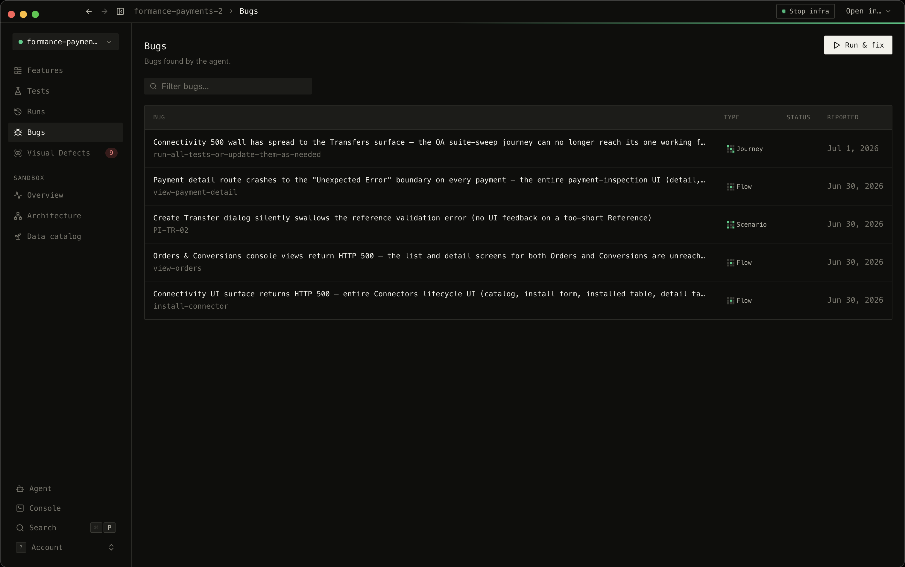 Heal v0.0.8: Run analysis